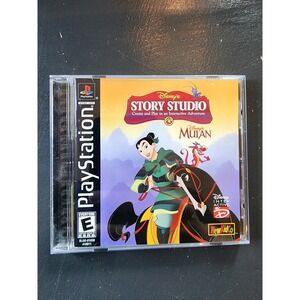 Disney's Mulan‎ Story Studio Playstation PS1 Game 1999 NTSC-U/C